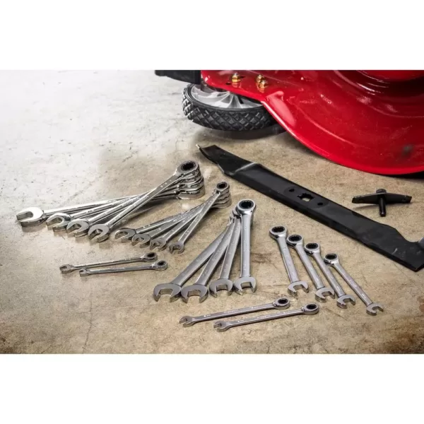 Husky SAE/Metric Combination Ratcheting Wrench Set (20-Piece)