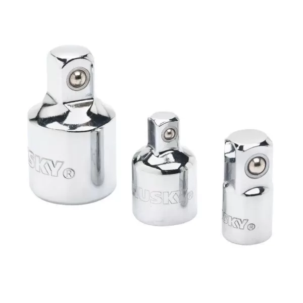 Husky 1/4 and 3/8 in. Drive Adapter Set (3-Piece)