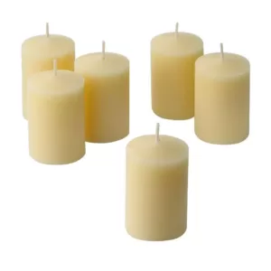 Light In The Dark Ivory Unscented Votive Candles (Set of 36)