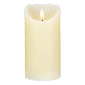 Northlight 6 in. Ivory Flameless Battery Operated Christmas Decor Candle