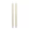 Northlight Set 2-Ivory Flameless Taper Christmas Candles 12 in.