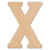 Jeff McWilliams Designs 23 in. Oversized Unfinished Wood Letter (X)