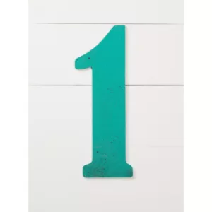 Jeff McWilliams Designs 18 in. Oversized Unfinished Wood Number "1"