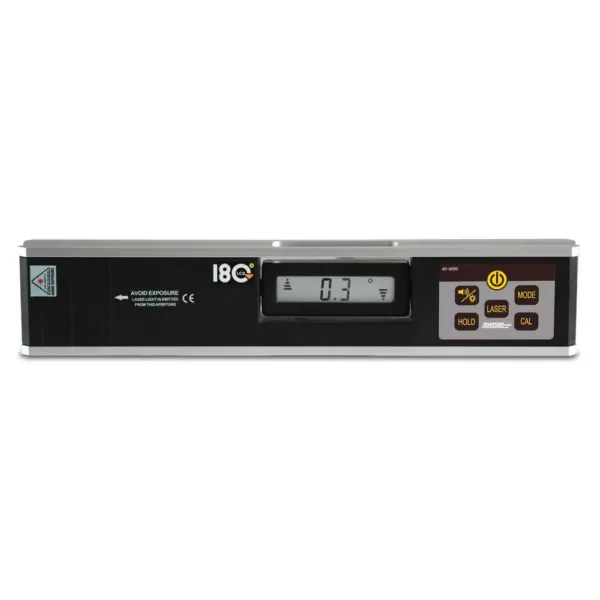 Johnson Electronic Level Inclinometer with Rotating Display