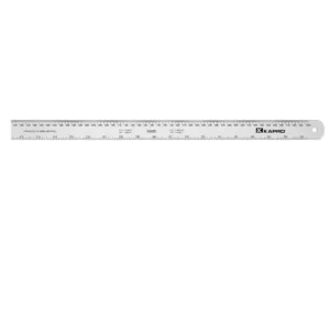 Kapro 12 in. Aluminum Ruler with Conversion Table