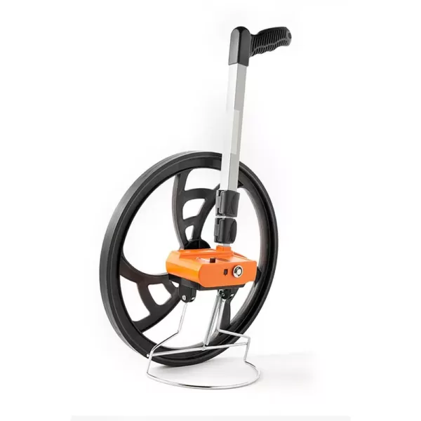 Keson 15-1/2 in. Measuring Wheel with Telescoping Handle - Measures in Feet & Inches (5 Digit Counter)