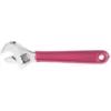 Klein Tools 15/16 in. Extra Capacity Adjustable Wrench with Plastic Dipped Handle