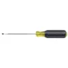 Klein Tools 3/32 in. Mini Flat Head Screwdriver with 3 in. Round Shank- Cushion Grip Handle
