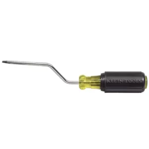 Klein Tools 3/16 in. Cabinet-Tip Rapi-Drive Flat Head Screwdriver with 4 in. Shank