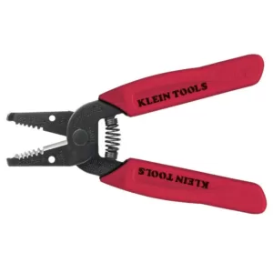 Klein Tools 6-1/4 in. Wire Stripper & Cutter for 16-26 AWG Stranded Wire