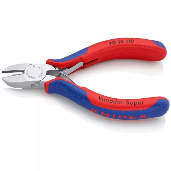 KNIPEX 4-1/2 in. Diagonal Cutters with Comfort Grip