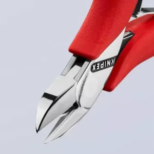 KNIPEX 4-1/2 in. Electronics Diagonal Cutters with Round Head and Flush Cut