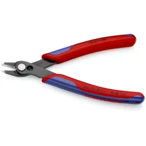 KNIPEX 5-1/2 in. Electronics Super Knips XL with Comfort Grip Handles