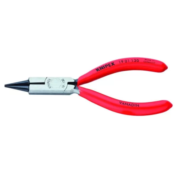 KNIPEX 5-1/4 in. Round Nose Jeweler's Pliers