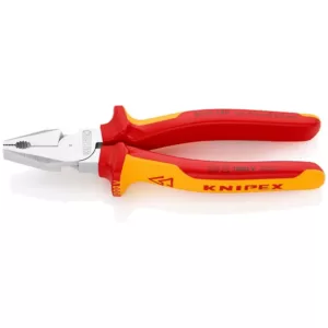 KNIPEX 7-1/4 in. High Leverage Insulated Combination Pliers