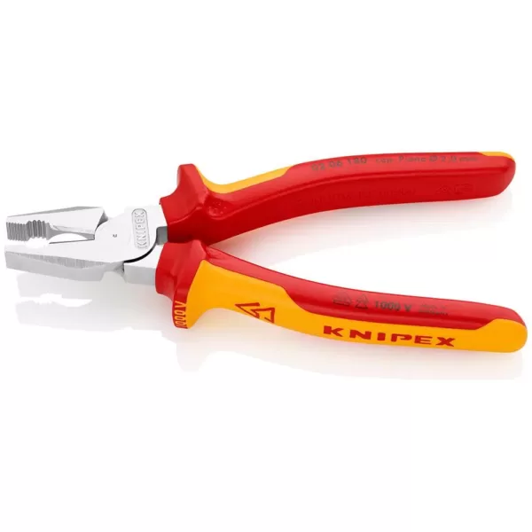 KNIPEX 7-1/4 in. High Leverage Insulated Combination Pliers