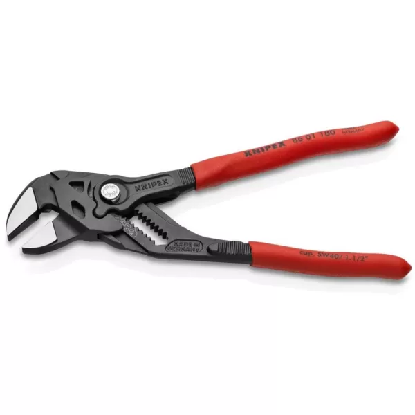 KNIPEX 7-1/4 in. Pliers Wrench in Black