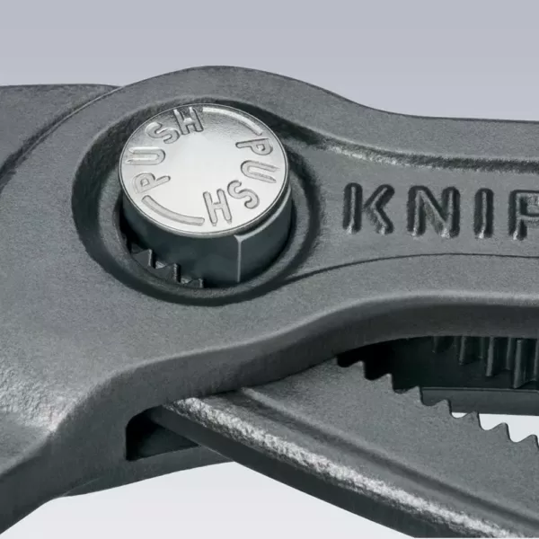 KNIPEX 10 in. Cobra Pliers with Dual-Component Comfort Grips and Tether Attachment