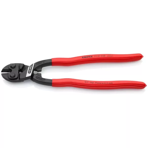 KNIPEX 10 in. XL CoBolt Lever Action Bolt Cutters with Notched Blade for Larger Cut Cross-Section