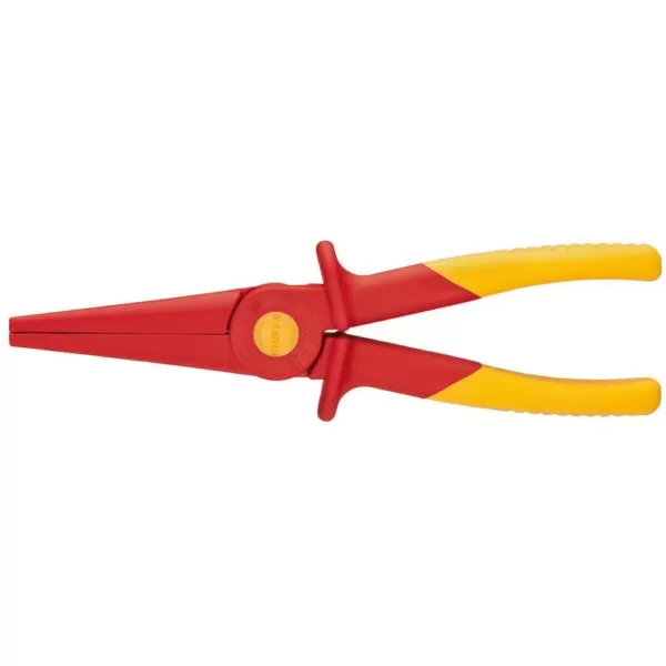 KNIPEX 8-3/4 in. 1,000-Volt Insulated Flat Nose Plastic Pliers