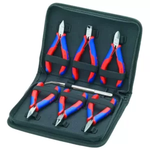 KNIPEX Electronic Pliers Set (7-Piece)