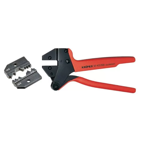 KNIPEX Crimp System Pliers and Crimp Die: Solar Connectors H and 5