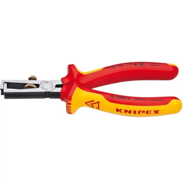 KNIPEX 6-1/4 in. End-Type Wire Stripper