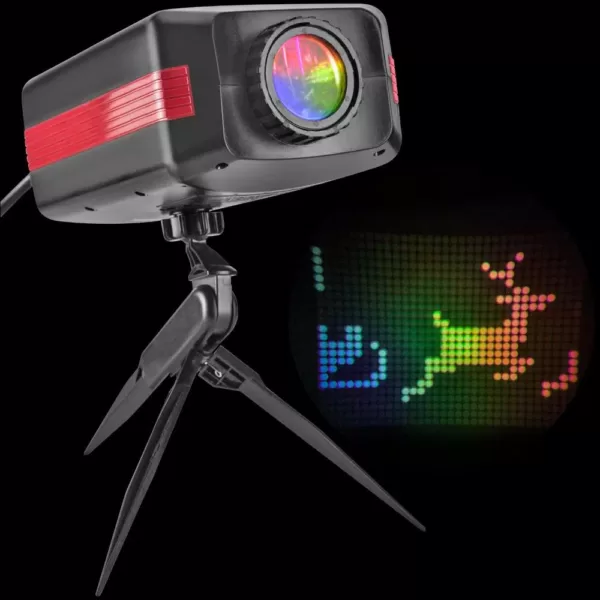 LightShow Multi-Color Personalized Message Projection Stake