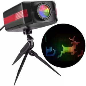 LightShow Multi-Color Personalized Message Projection Stake