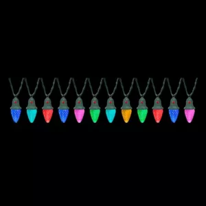 LightShow 12.5 ft. 12-Light Christmas Color Changing Light Show String C9 Shape Set