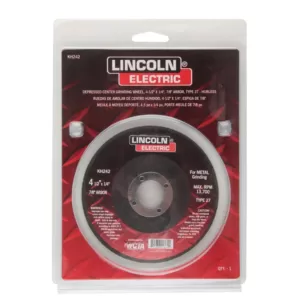 Lincoln Electric 4-1/2 in. x 1/4 in. Type 27 Grinding Wheel