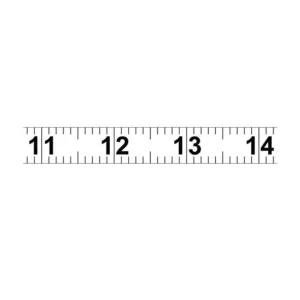 Lufkin 1/2 in. x 12 ft. Chrome Clad Tape Measure