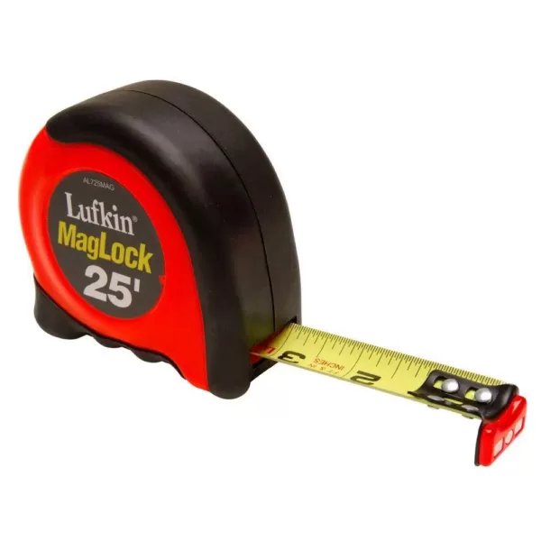 Lufkin 700 Series 1 in. x 26 ft. Magnetic SAE/Metric Yellow Clad Tape Measure