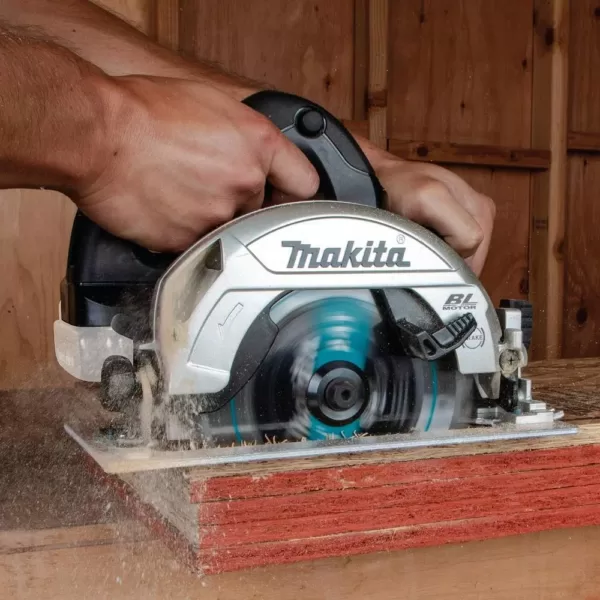 Makita 18-Volt LXT Lithium-Ion Sub-Compact Brushless Cordless 6-1/2 in. Circular Saw AWS Capable (Tool-Only)
