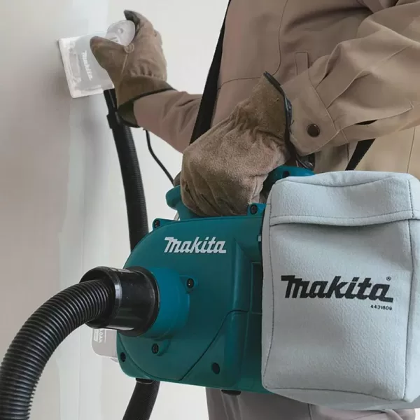Makita 18-Volt LXT Lithium-Ion Cordless 3/4 Gal. Portable Dry Dust Extractor/Blower (Tool-Only)