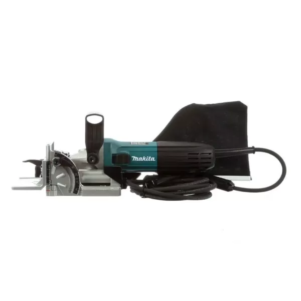 Makita 6  Amp Corded Plate Joiner with Dust Bag and Tool Case