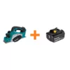 Makita 18V LXT Lithium-Ion Cordless 3-1/4 in. Planer, Tool Only with bonus 18-Volt 5.0Ah LXT Lithium-Ion Battery