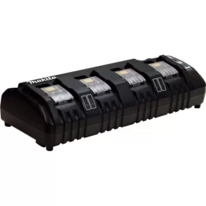 Makita 18-Volt Lithium-ion 4-Port Charger