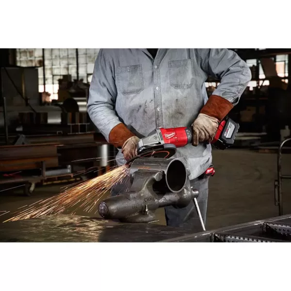 Milwaukee M18 FUEL 18-Volt Lithium-Ion Brushless Cordless 7 in./9 in. Angle Grinder (Tool-Only)