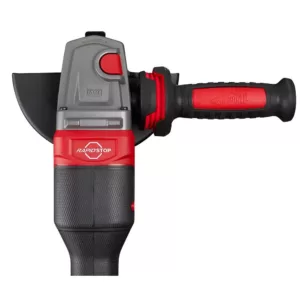 Milwaukee M18 FUEL 18-Volt Lithium-Ion Brushless Cordless 4-1/2 in./6 in. Braking Grinder with Paddle Switch (Tool-Only)