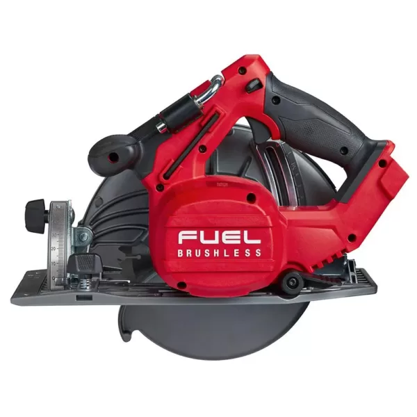 Milwaukee M18 FUEL 18-Volt Lithium-Ion Brushless 7-1/4 in. Cordless Circular Saw/Jigsaw/Compact Router Combo Kit (3-Tool)
