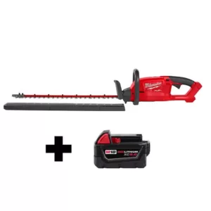 Milwaukee M18 FUEL 18-Volt Lithium-Ion Brushless Cordless Hedge Trimmer W/ M18 5.0Ah Battery