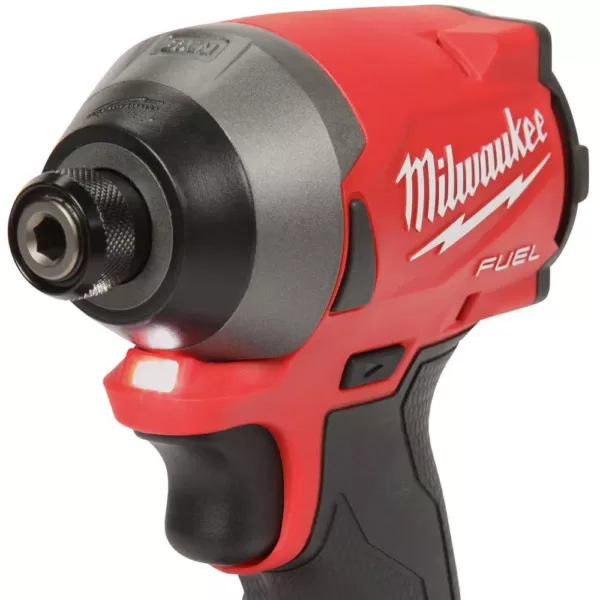 Milwaukee M18 FUEL ONE-KEY 18 Volt Lithium-Ion Brushless Cordless 1/4 in. Hex Impact Driver (Tool-Only)
