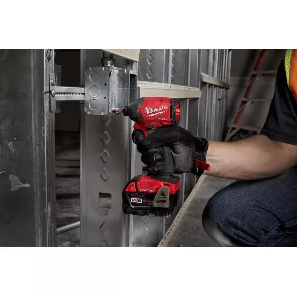 Milwaukee M18 FUEL ONE-KEY 18 Volt Lithium-Ion Brushless Cordless 1/4 in. Hex Impact Driver (Tool-Only)
