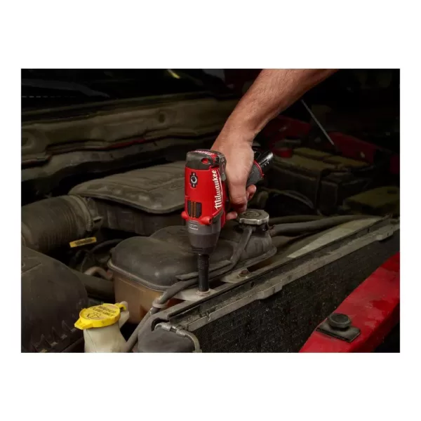 Milwaukee M12 FUEL 12-Volt Lithium-Ion Brushless Cordless 3/8 in. Impact Wrench (Tool-Only)