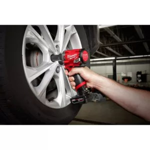 Milwaukee M12 FUEL 12-Volt Lithium-Ion Brushless Cordless Stubby 3/8 in. and 1/2 in. Impact Wrenches with two 3.0 Ah Batteries