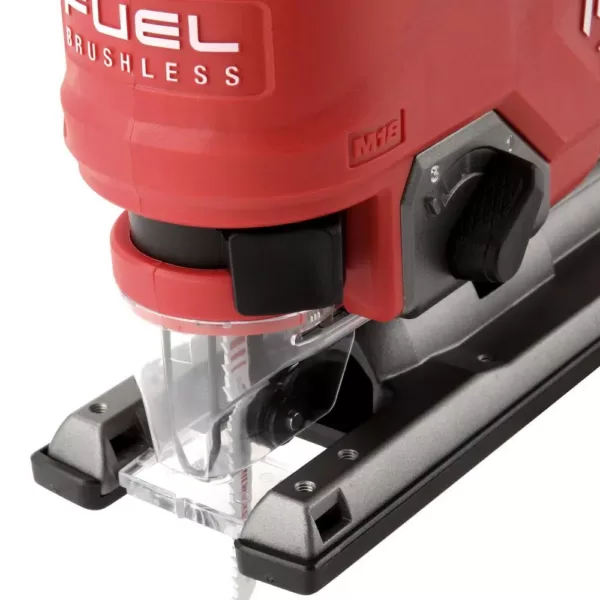 Milwaukee M18 FUEL 18-Volt Lithium-Ion Brushless Cordless Jig Saw with M18 5.0 Ah Battery