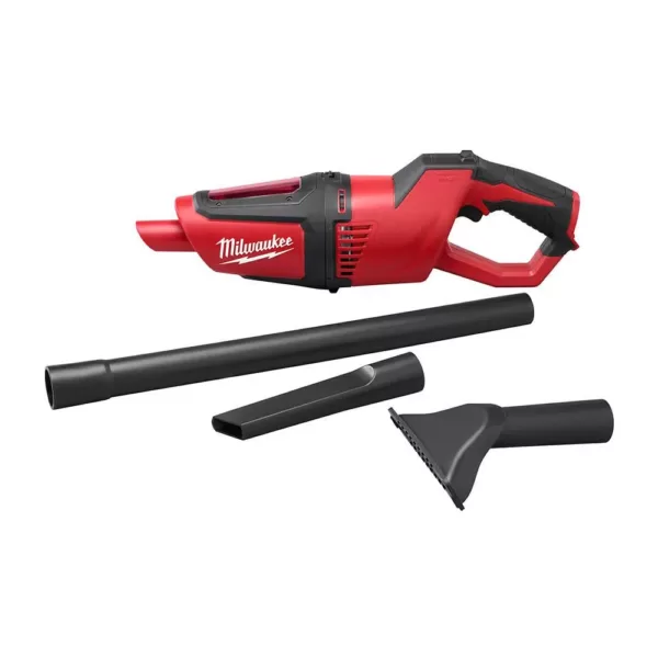 Milwaukee M12 12-Volt Lithium-Ion Cordless LED High Performance Flashlight with M12 Compact Vacuum and 3.0 Ah Battery