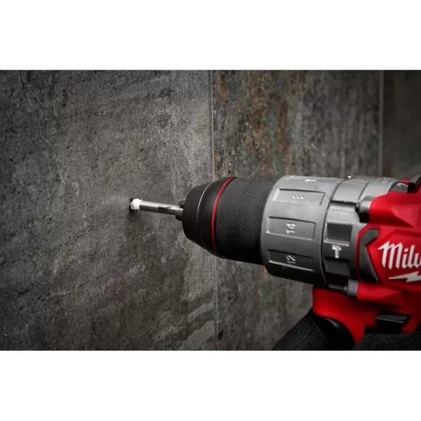 Milwaukee 1/4 in. Carbide Tipped Drill Bit for Drilling Natural Stone, Granite, Slate, Ceramic and Glass Tiles