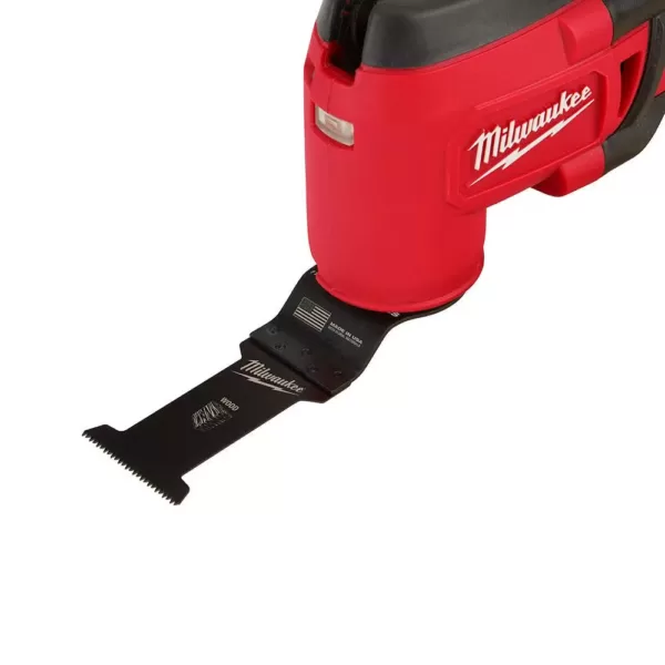 Milwaukee 1-3/8 in. High Carbon Steel Universal Fit Wood Cutting Oscillating Multi-Tool Blade (1-Pack)